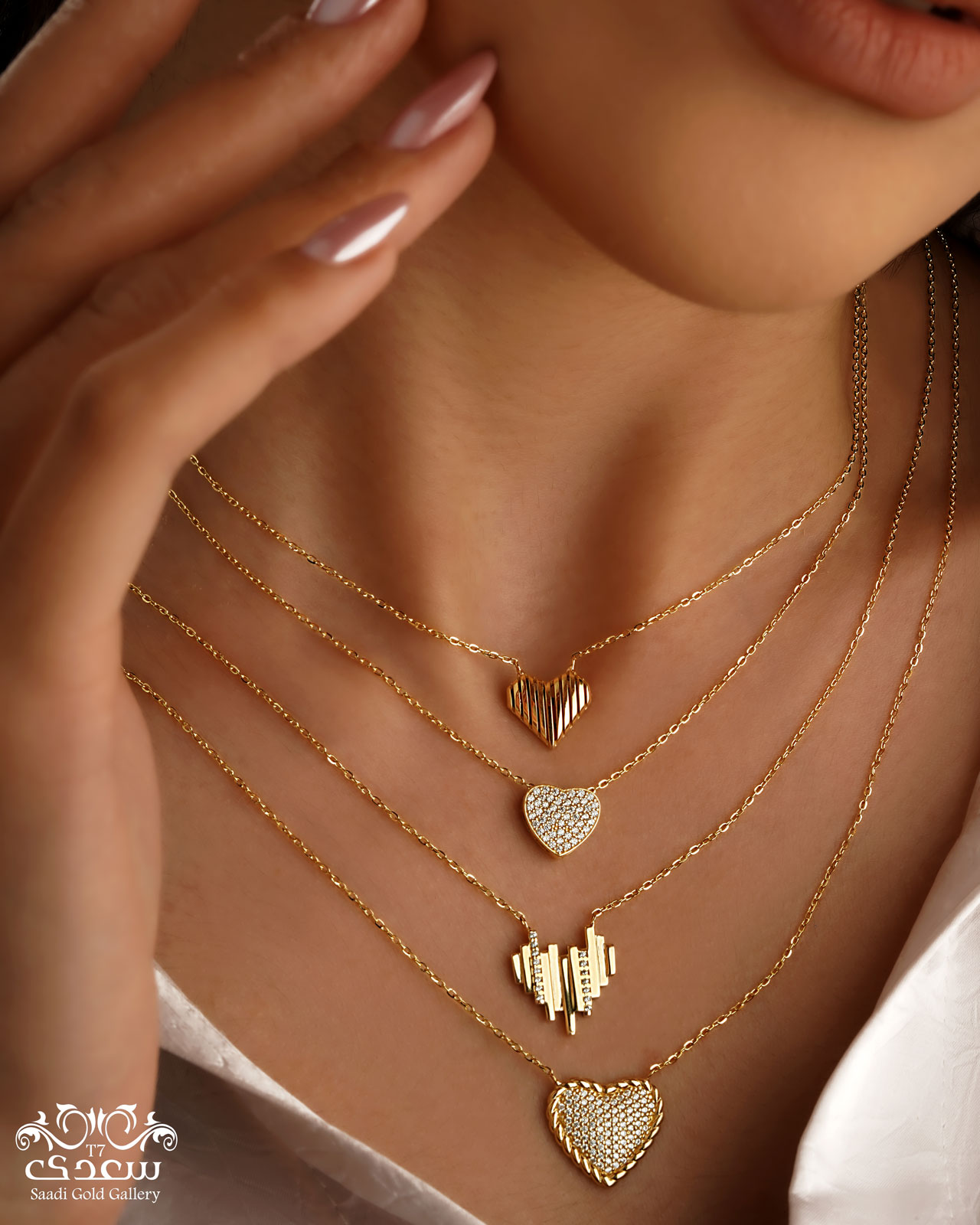 heart necklaces
